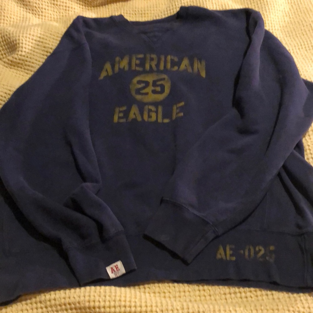 VINTAGE Mens AMERICAN EAGLE SWEATSHIRT - Size M- like New- Unisex